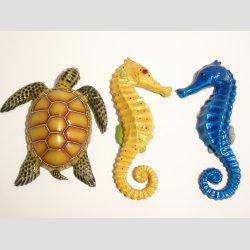 Dyrefigurer - Plast Vg Plaque - 15cm