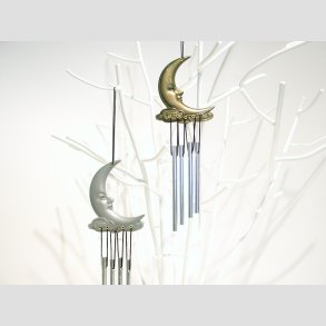 Vindspil Uro - Vindklokker I Plast - Mne - 20cm