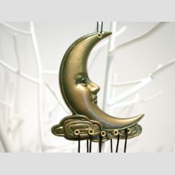 Vindspil Uro - Vindklokker I Plast - Mne - 20cm