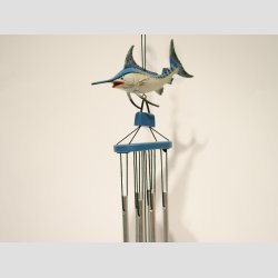 Vindklokker - Vindspil Uro - med 2 Svrfisk - 40cm