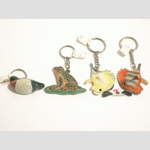 Dyrefigurer - Ngleringe - L 7-10cm (Figur 5-6cm)