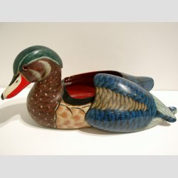 Dyrefigur - And Boks - Med et Hemmelig Rum 