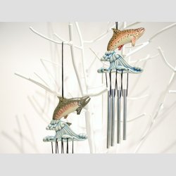 Dyrefigurer Fisk - Vindspil Uro - Vindklokker Med Fisk - 20cm