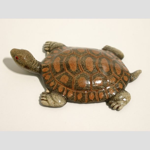 Dyrefigurer - Plast Magnet - Skildpadde - 8cm ID Magnet2