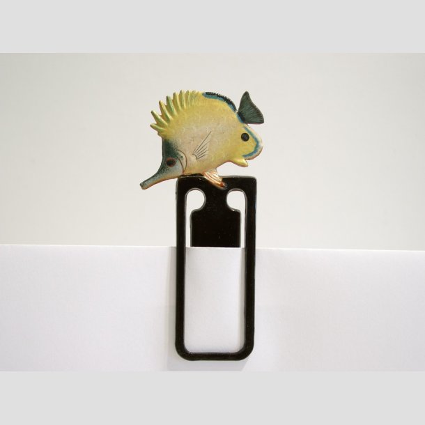 Bogmrker Med Fisk Figurer - 11cm ID Deko2