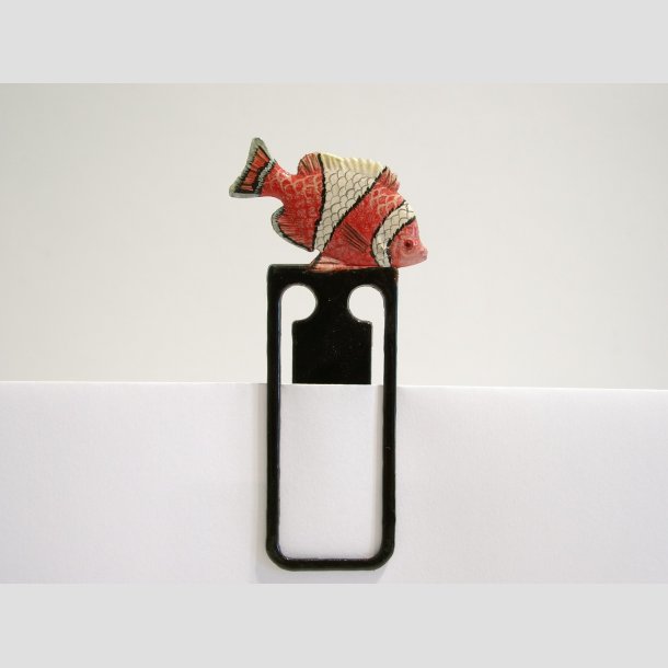 Bogmrker Med Fisk Figurer - 11cm ID Deko4