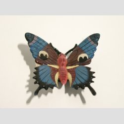 Dyrefigur - Plast Magnet - Sommerfugl - 5-6cm