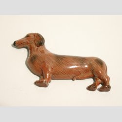 Hunde Figurer - Plast Magneter med Hunde - 6-8cm