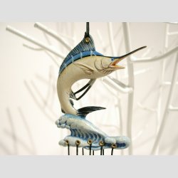 Vindspil Uroer - Vindklokker Med Sv�rdfisk - 20cm