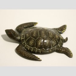 Dyrefigurer - Plast Magnet - Skildpadde - 8cm