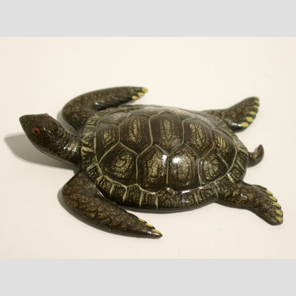 Dyrefigurer - Plast Magnet - Skildpadde - 8cm ID Magnet5