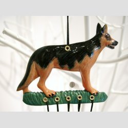 Dyrefigur Hund - Vindspil Uroer - Vindklokker Med Dyrefigurer - 20cm