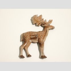 Dyrefigur - Plast Magnet - 6-8cm