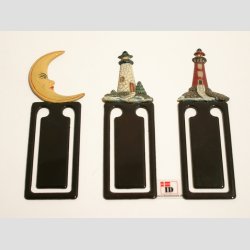 Bogm�rker Med Figurer - 12cm