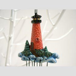 Vindspil Uro - Vindklokker I Plast - Lysfyr - 20cm