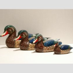 Dyrefigur - And Boks - Med et Hemmelig Rum 