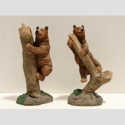 Brune Bjrne Kravlende p Trstup - 15cm