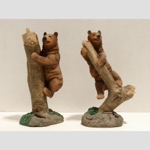 Brune Bjrne Kravlende p Trstup - 15cm