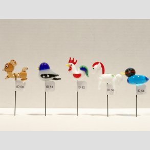 Glasfigur - Glas Nipsenle - 6-8cm