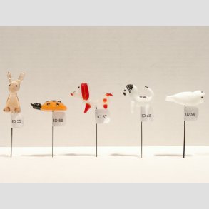 Glasfigur - Glas Nipsenle - 6-8cm