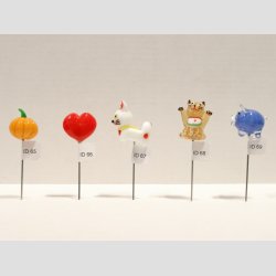 Glasfigur - Glas Nipsenle - 6-8cm