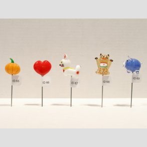 Glasfigur - Glas Nipsenle - 6-8cm