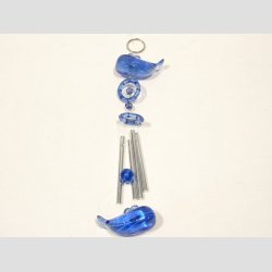 Vindspil Uro - Uro Med Bl Hvaler - Lille 32,5cm