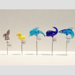 Glaskunst - Nipsenle Glasfigur - 6-8cm