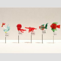 Glaskunst - Glas Nipsenle Figur - 6-8cm