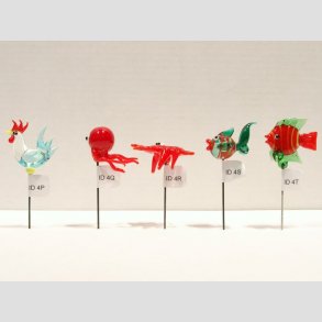 Glaskunst - Glas Nipsenle Figur - 6-8cm