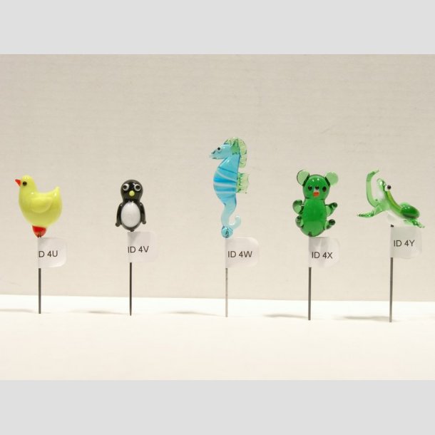 Glaskunst - Glas Nipsenle Figur- 6-8cm