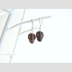 reringe - Skull - 12 Forskellige Farver - 3cm (perle 1cm)