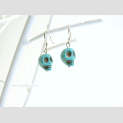 reringe - Skull - 12 Forskellige Farver - 3cm (perle 1cm)