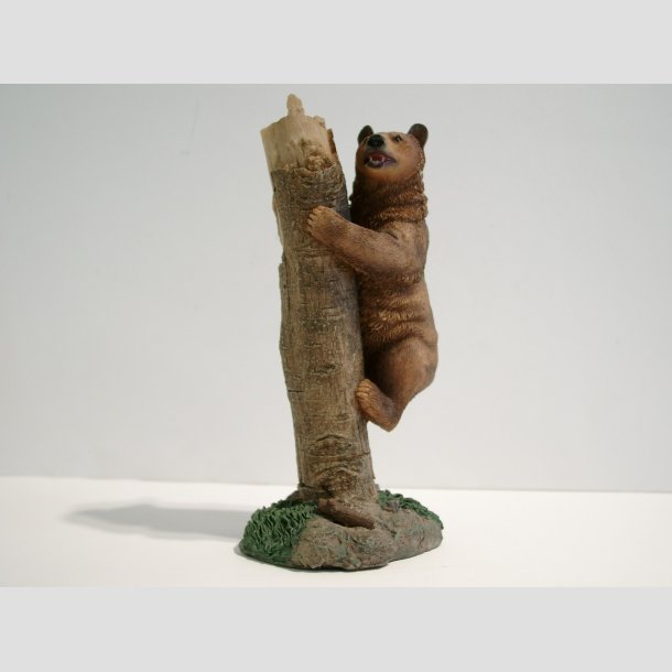 Brune Bjrne Kravlende p Trstup - 15cm ID Deko1