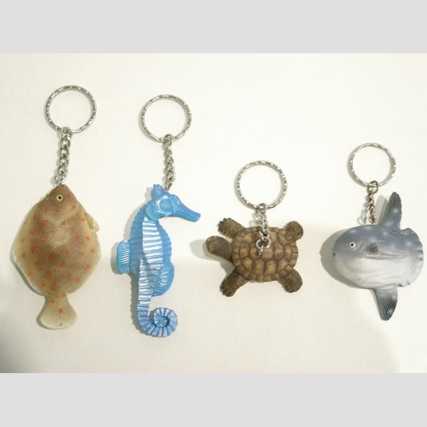 Dyrefigurer - Ngleringe - L 8-14cm (Figur 6-8cm)