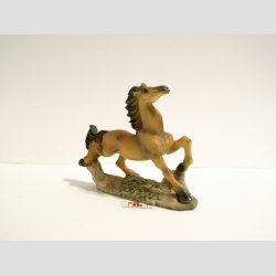 Dyrefigur - Brune Heste Figur - Lille - 8cm
