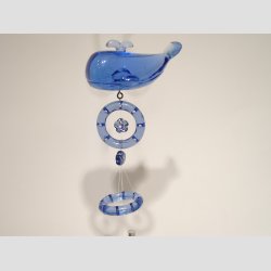 Vindspil Uro - Uro Med Bl Hvaler - Lille 32,5cm