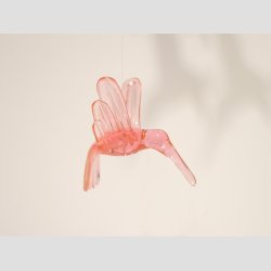 Vindspil Uro - Uro Med Rd Kolibri - Stor 45cm