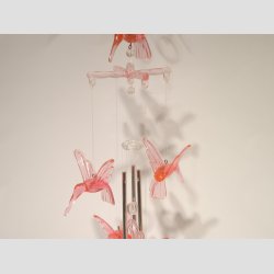 Vindspil Uro - Uro Med Rd Kolibri - Stor 45cm