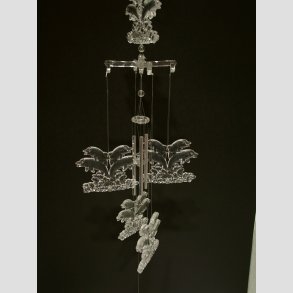 Vindspil Uro - Uro med Klare Delfiner - Stor 45cm