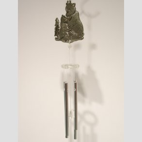 Vindspil - Stl Vindspil Uro - Forslvet Bjrne - 45cm