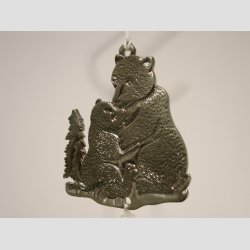 Vindspil - Stl Vindspil Uro - Forslvet Bjrne - 45cm