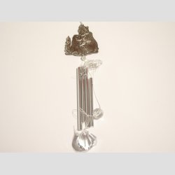 Vindspil - Stl Vindspil Uro - Forslvet Bjrne - 45cm