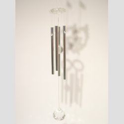 Vind Klokker - Stl Vindspil Uro - Forslvet Katte - 45cm