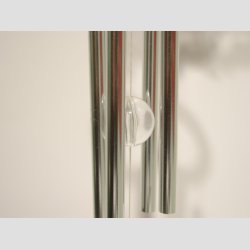 Vindklokker - Stl Vindspil Uro - Forslvet Sommerfugle - 60cm