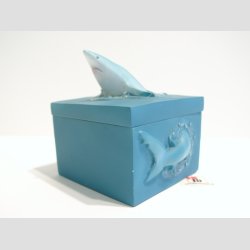 Haj Figur - �ske Med Haj - 7cm