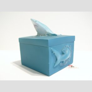 Haj Figur - ske Med Haj - 7cm