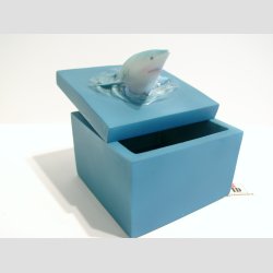 Haj Figur - �ske Med Haj - 7cm