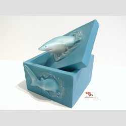 Haj Figur - �ske Med Haj - 7cm