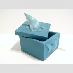 Haj Figur - �ske Med Haj - 7cm